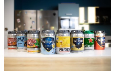 Beer compatible with BeerTender® : discover the beers available for New Drink System machines !